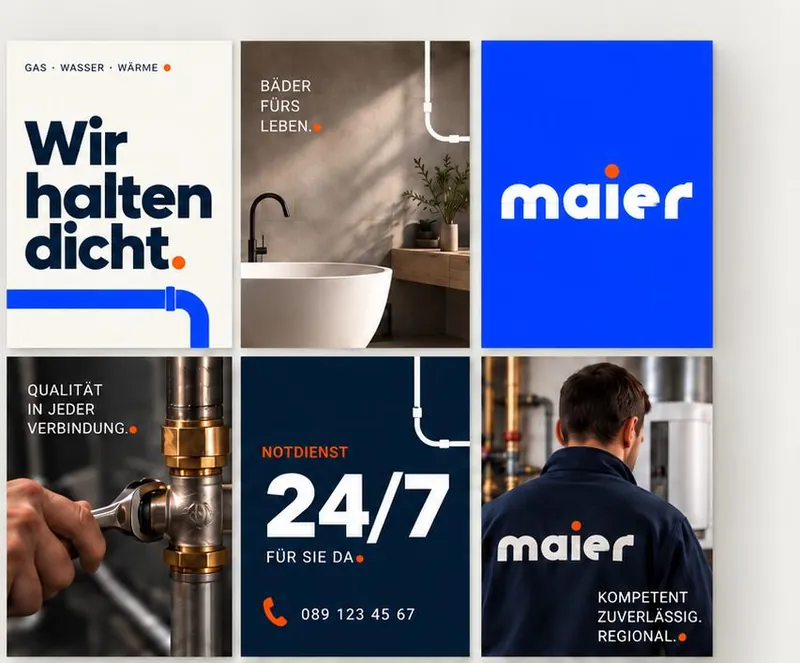 Beispiel · Social Media