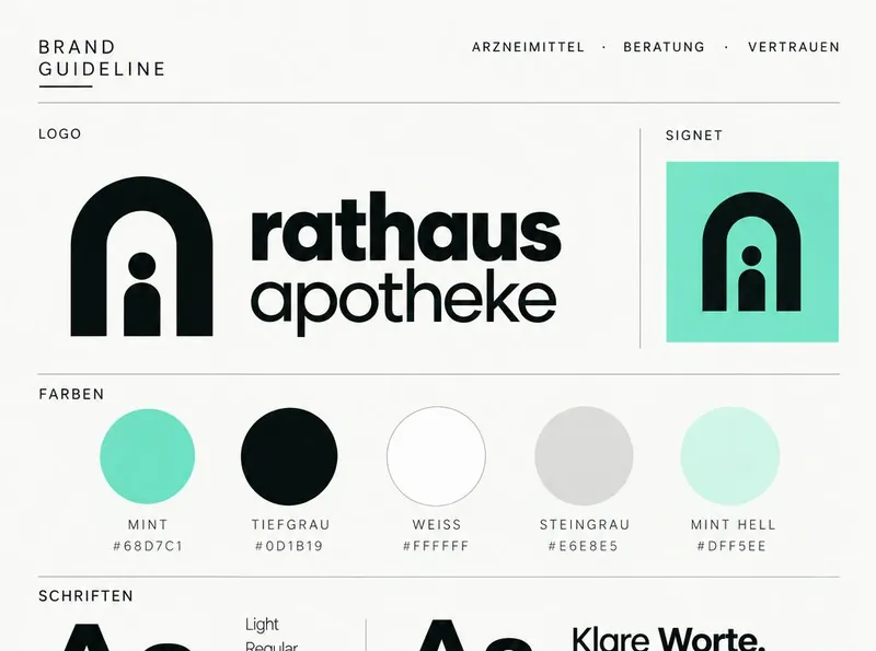 Rathaus Apotheke – Styleguide